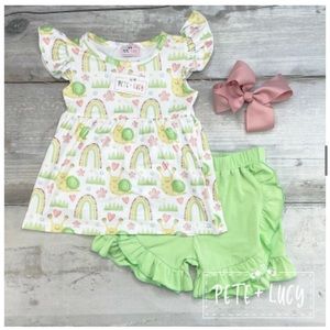 Pete & Lucy Snailed It Short Set